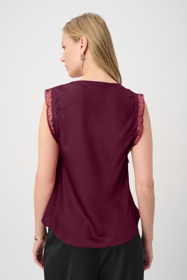 Recycled Satin Sleeveless Top 264175