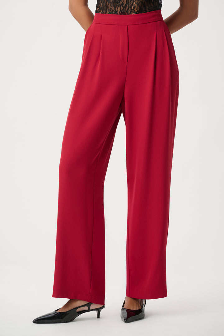Front-Pleated Wide-Leg Pants 264181