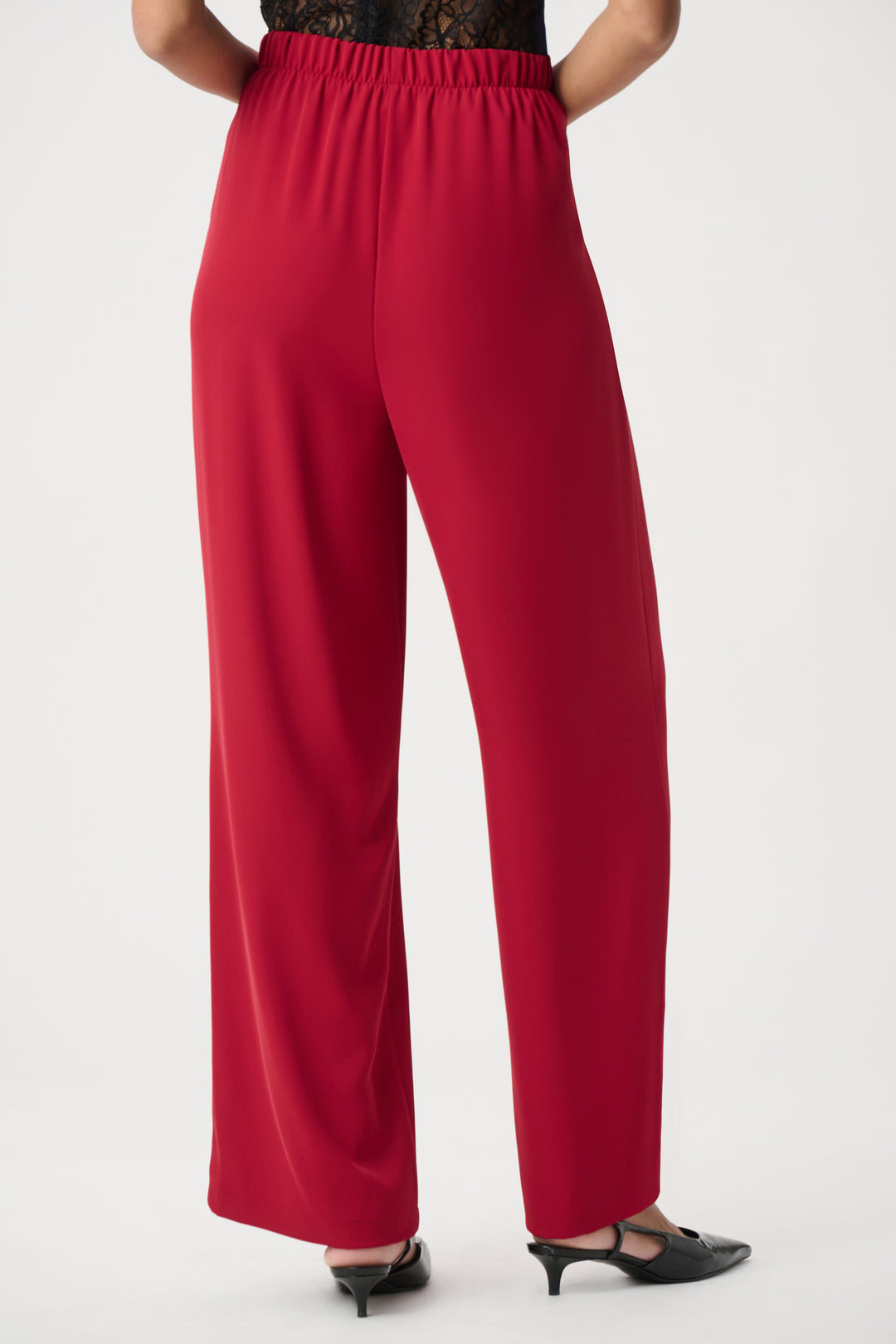 Front-Pleated Wide-Leg Pants 264181
