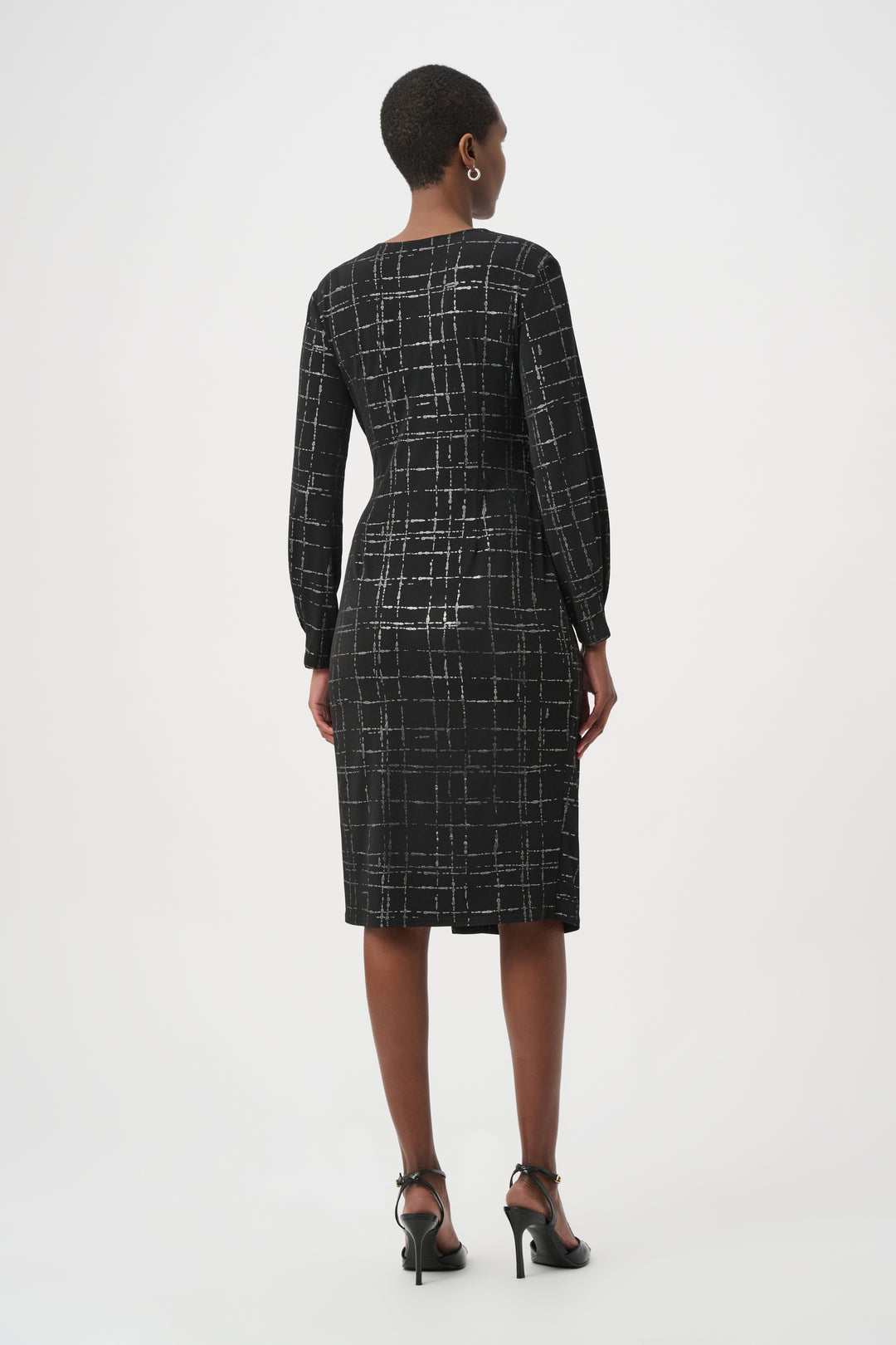 Plaid Wrap Dress 264186