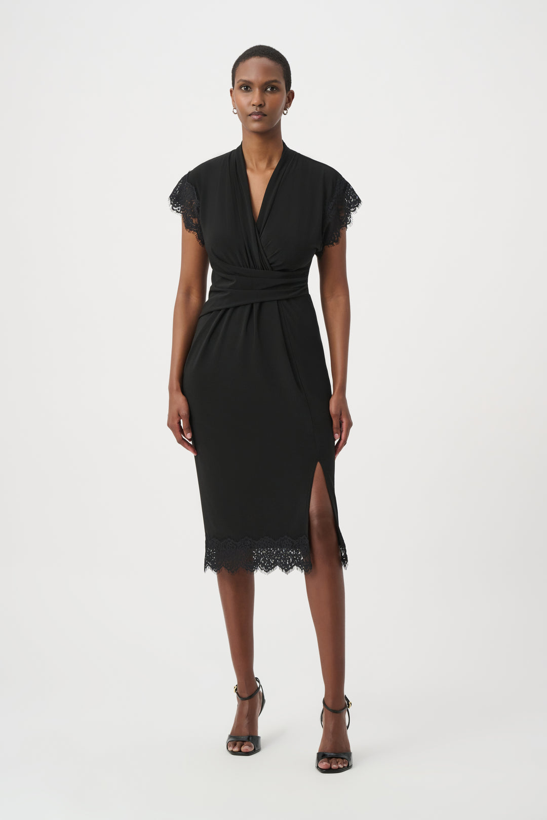 Lace-Trim Sheath Dress 264188