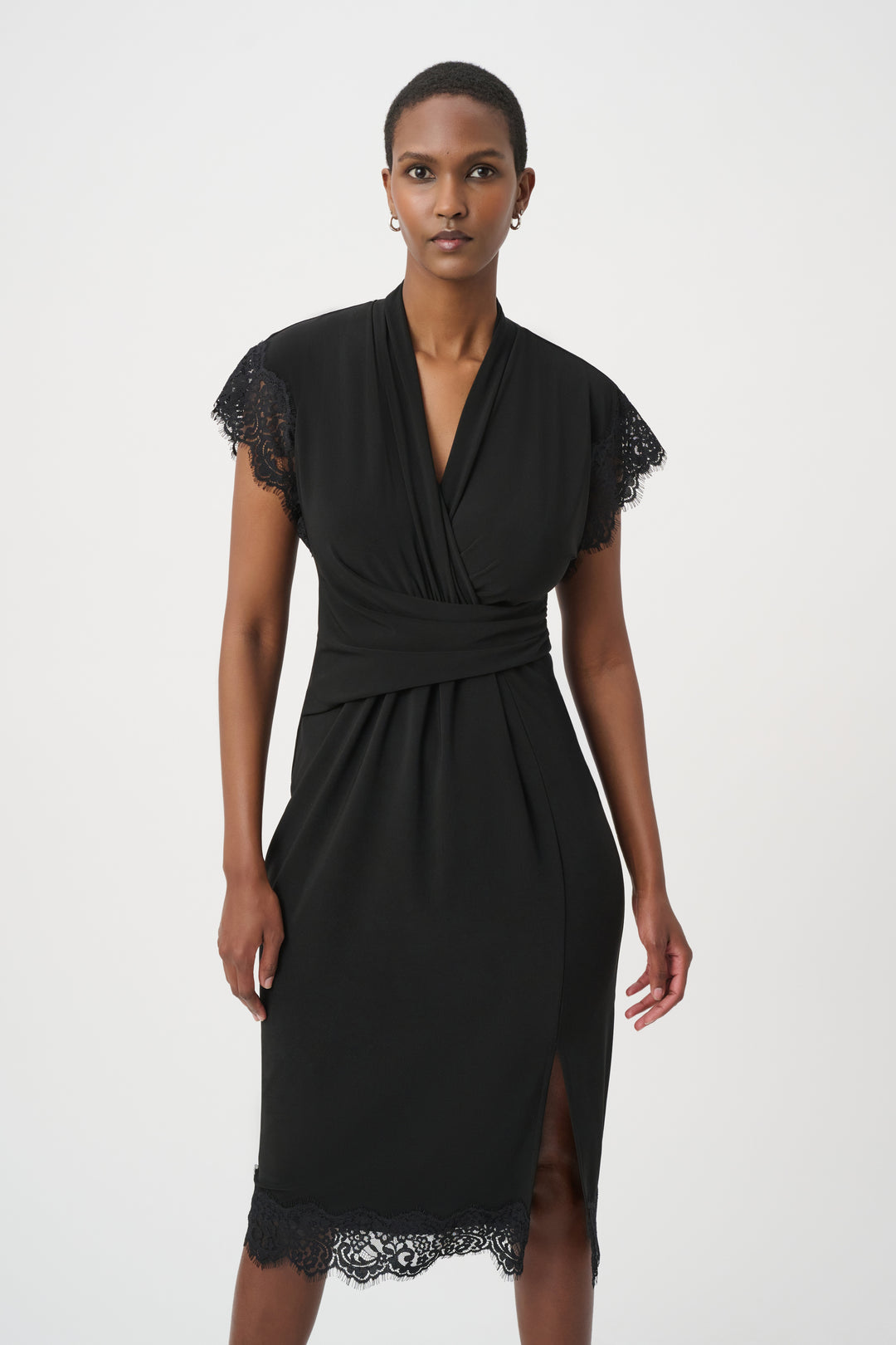 Lace-Trim Sheath Dress 264188