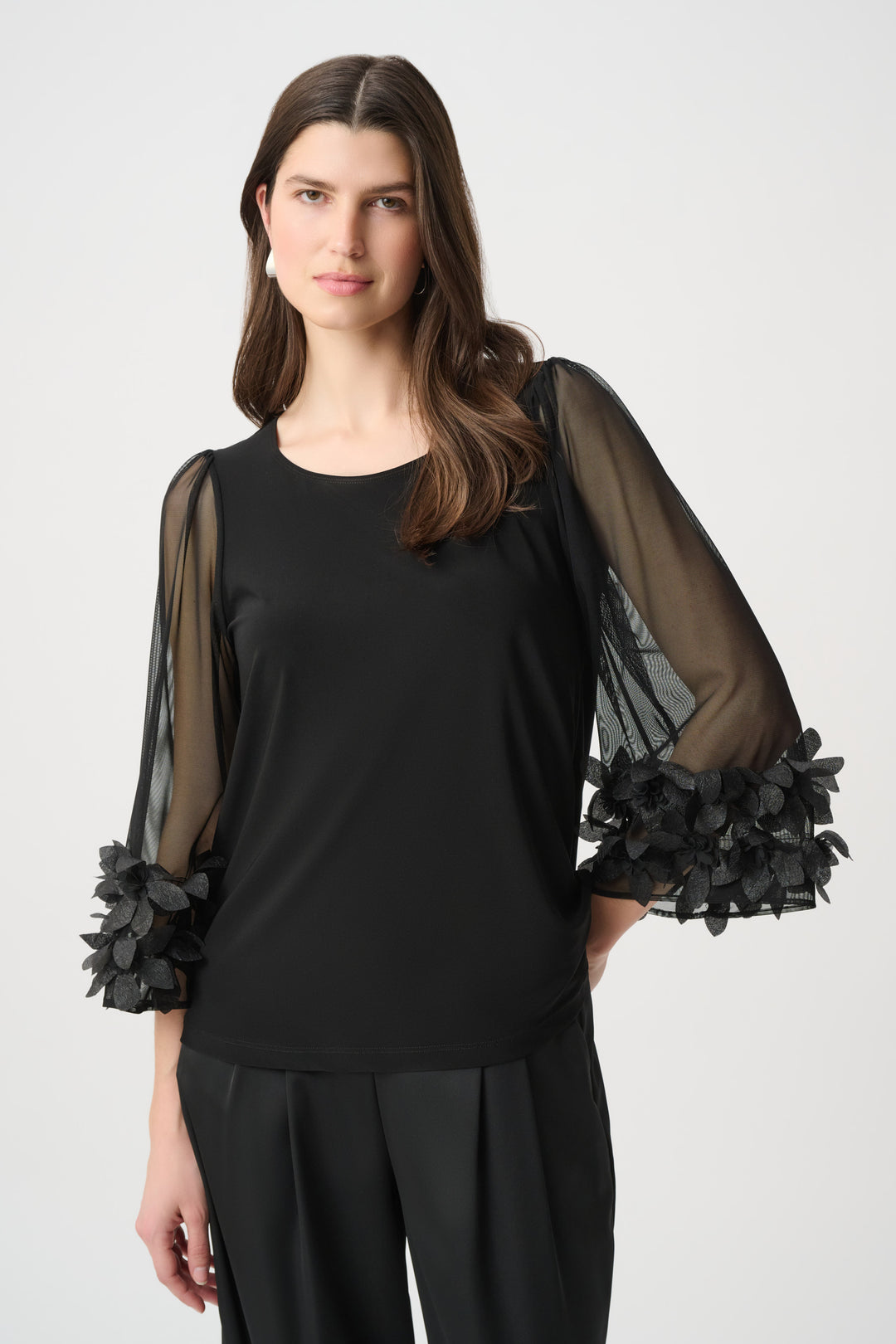 Embellished Bell Sleeve Top 264189
