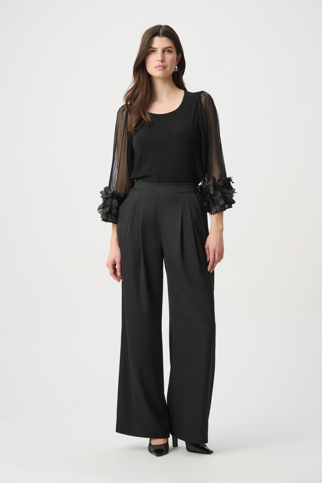 Embellished Bell Sleeve Top 264189