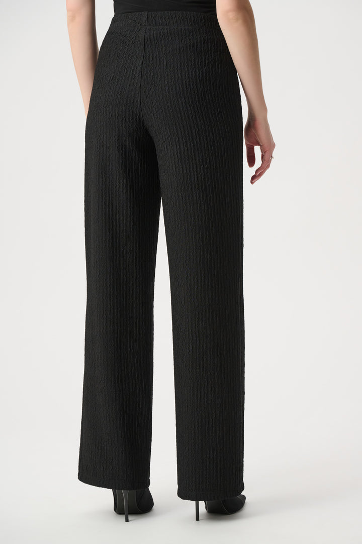 Textured Knit Wide-Leg Pants 264190