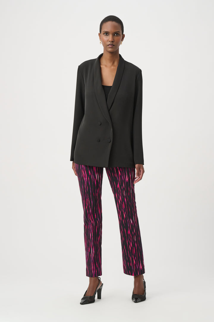 Abstract Print Pull-On Pants 264193