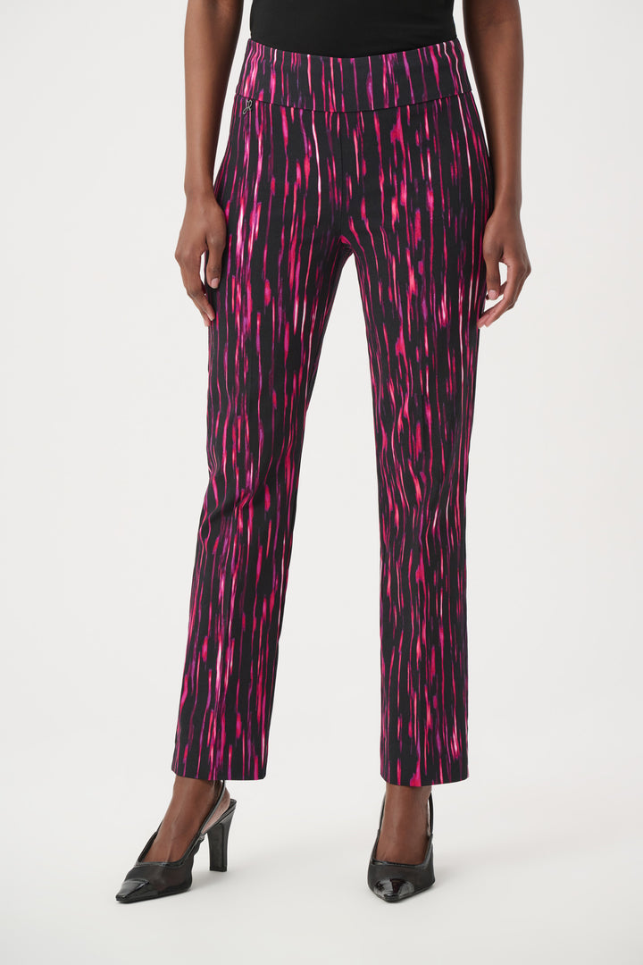 Abstract Print Pull-On Pants 264193