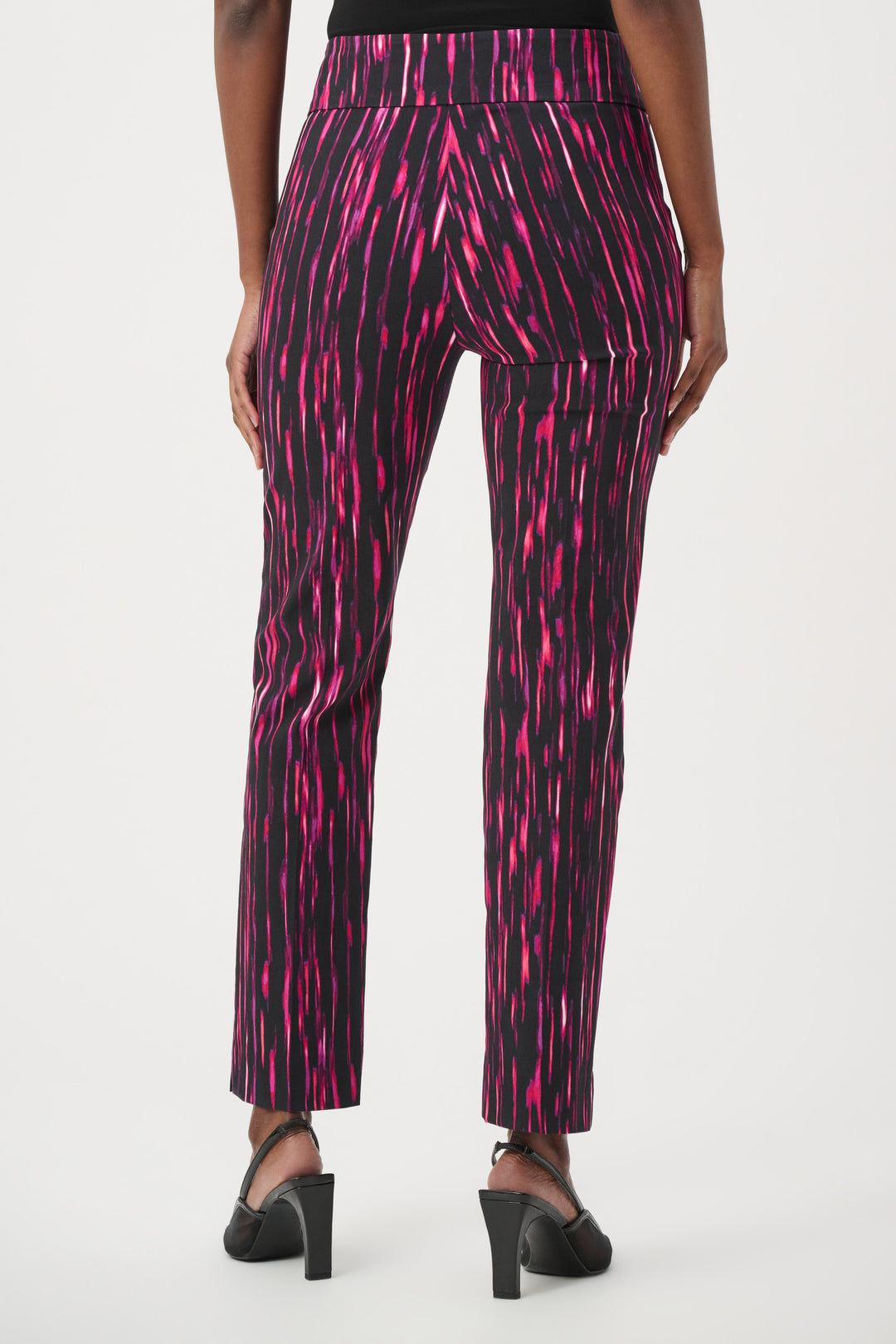 Abstract Print Pull-On Pants 264193