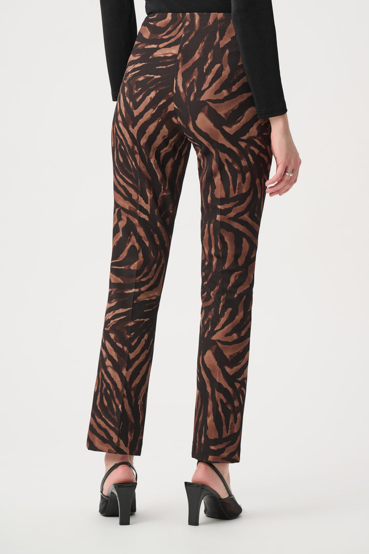 Animal Print Twill Knit Pants 264195