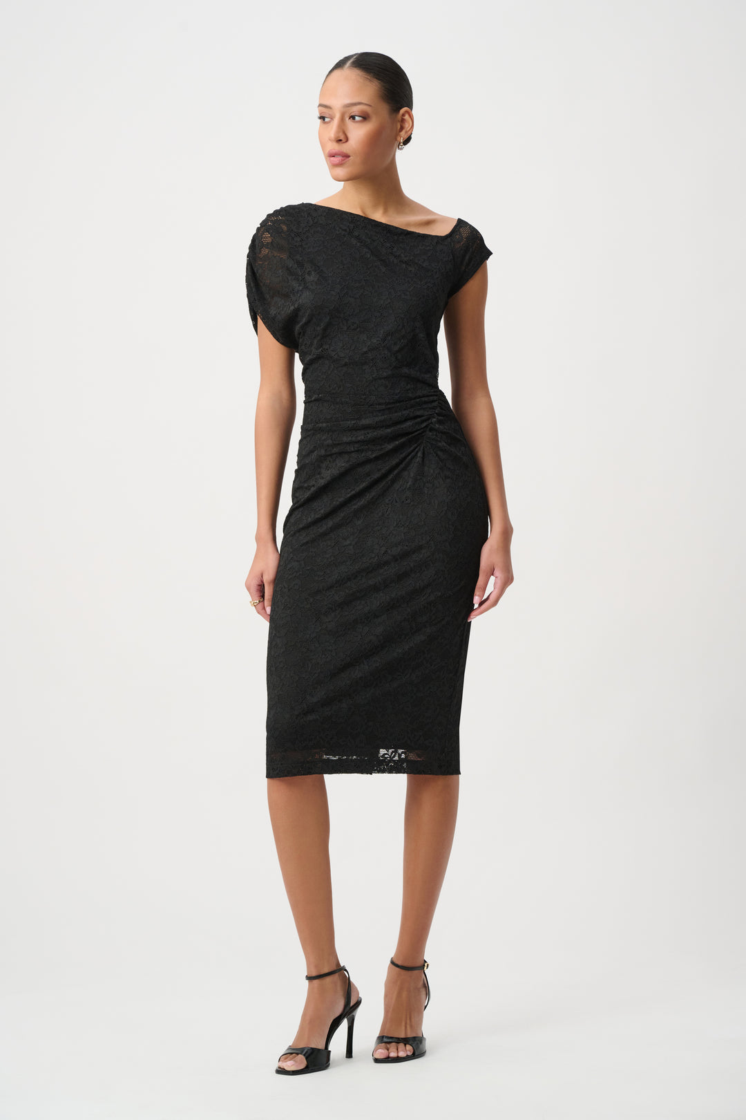 Lace Off-Shoulder Sheath Dress 264200