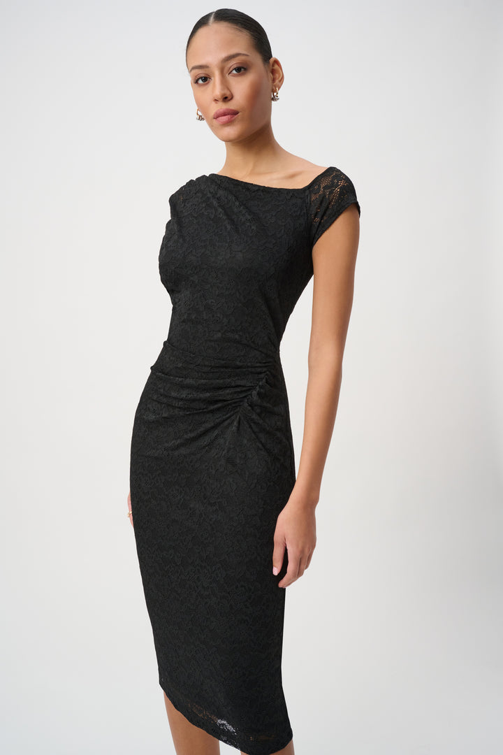 Lace Off-Shoulder Sheath Dress 264200