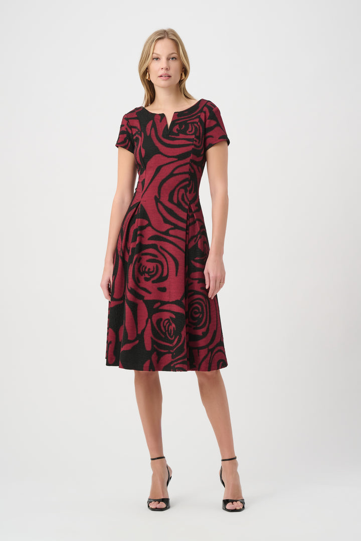 Floral Fit & Flare Dress 264212
