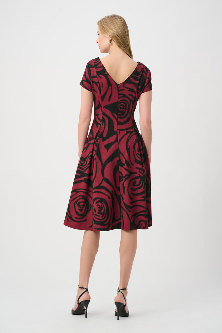 Floral Fit & Flare Dress 264212
