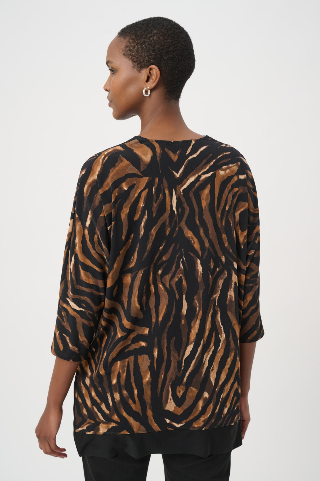Animal Print V-Neck Tunic 264227