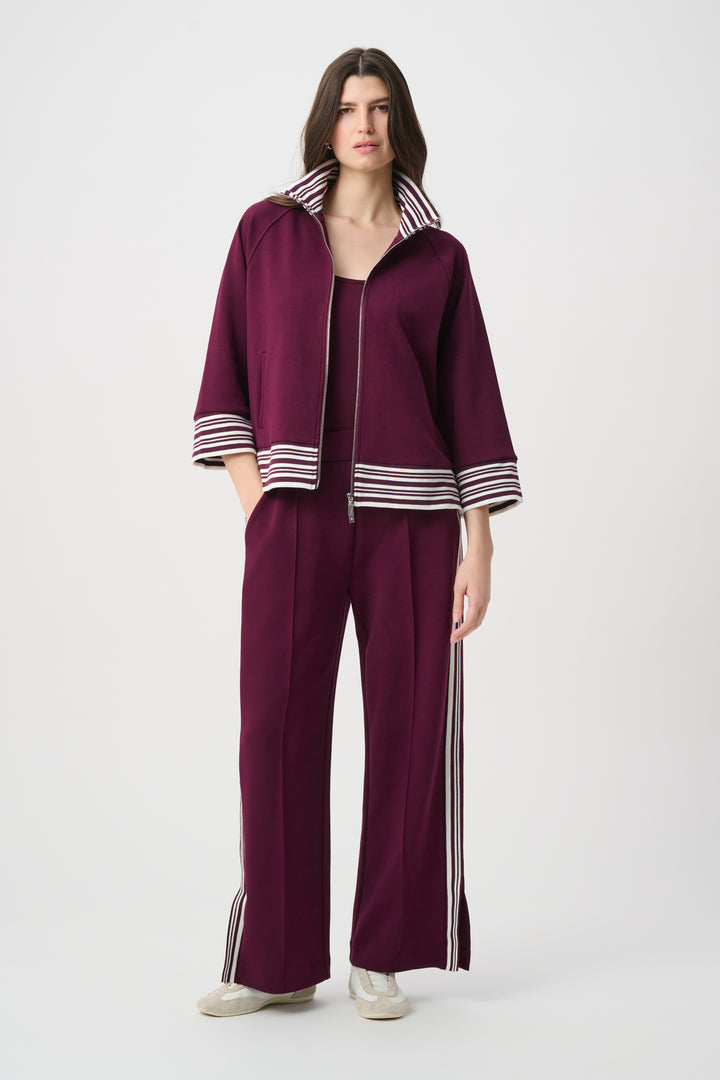 Pin-Tuck Wide Leg Jogger 264612