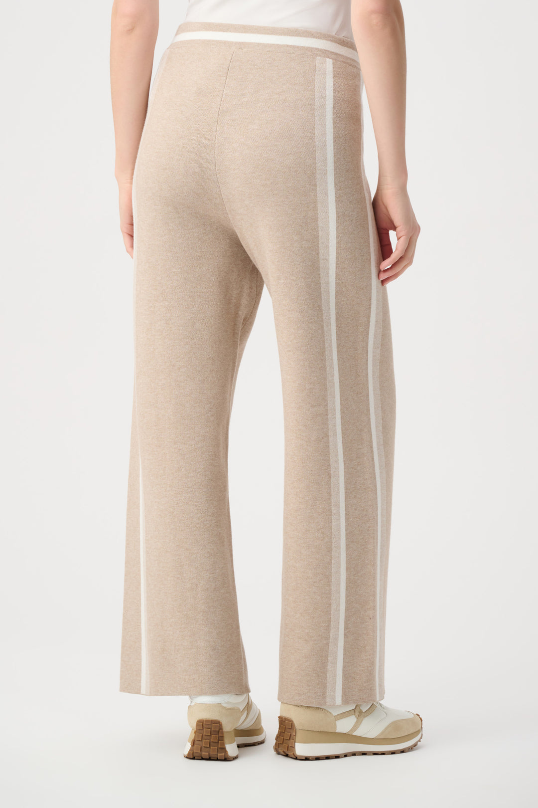 Striped Wide Leg Sweater Pant 264613