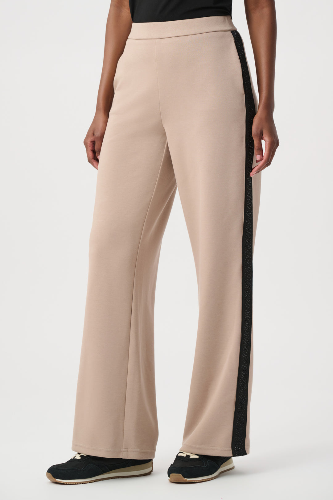 Wide Leg Pant With Rhinestones 264614