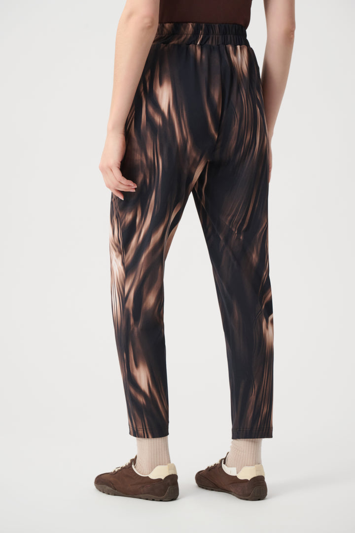 Animal Print Pull-On Joggers 264623