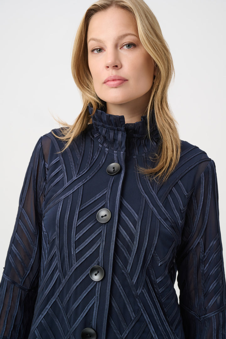 Tone-on-Tone Soutache Jacket 264710