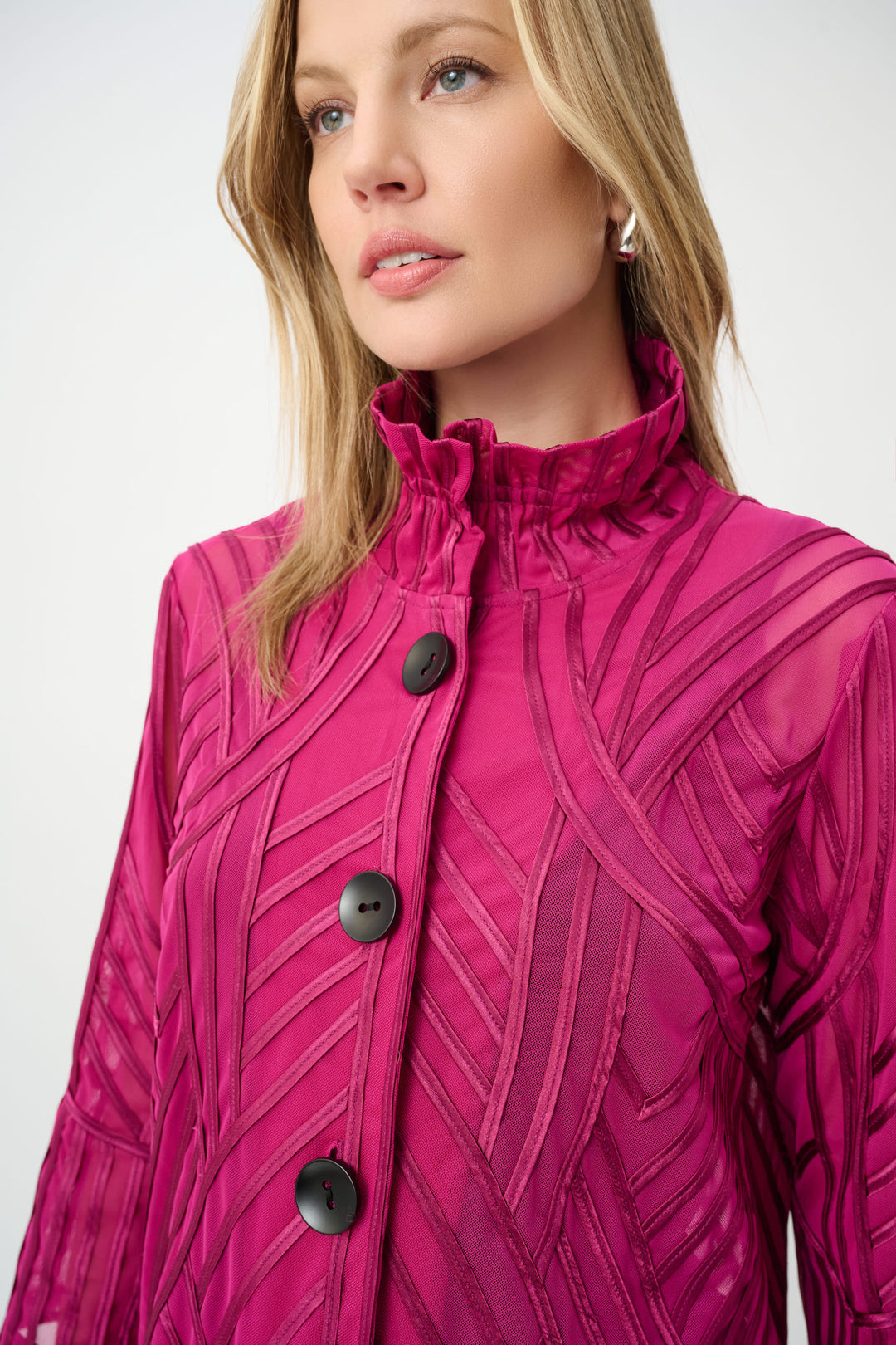 Tone-on-Tone Soutache Jacket 264710