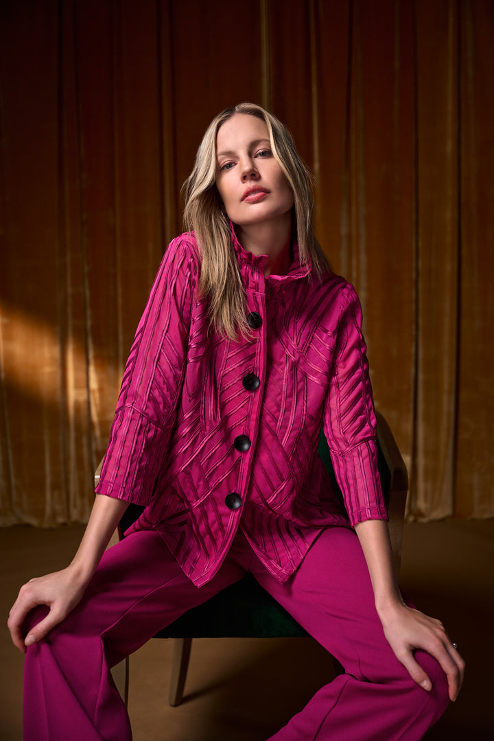 Tone-on-Tone Soutache Jacket 264710