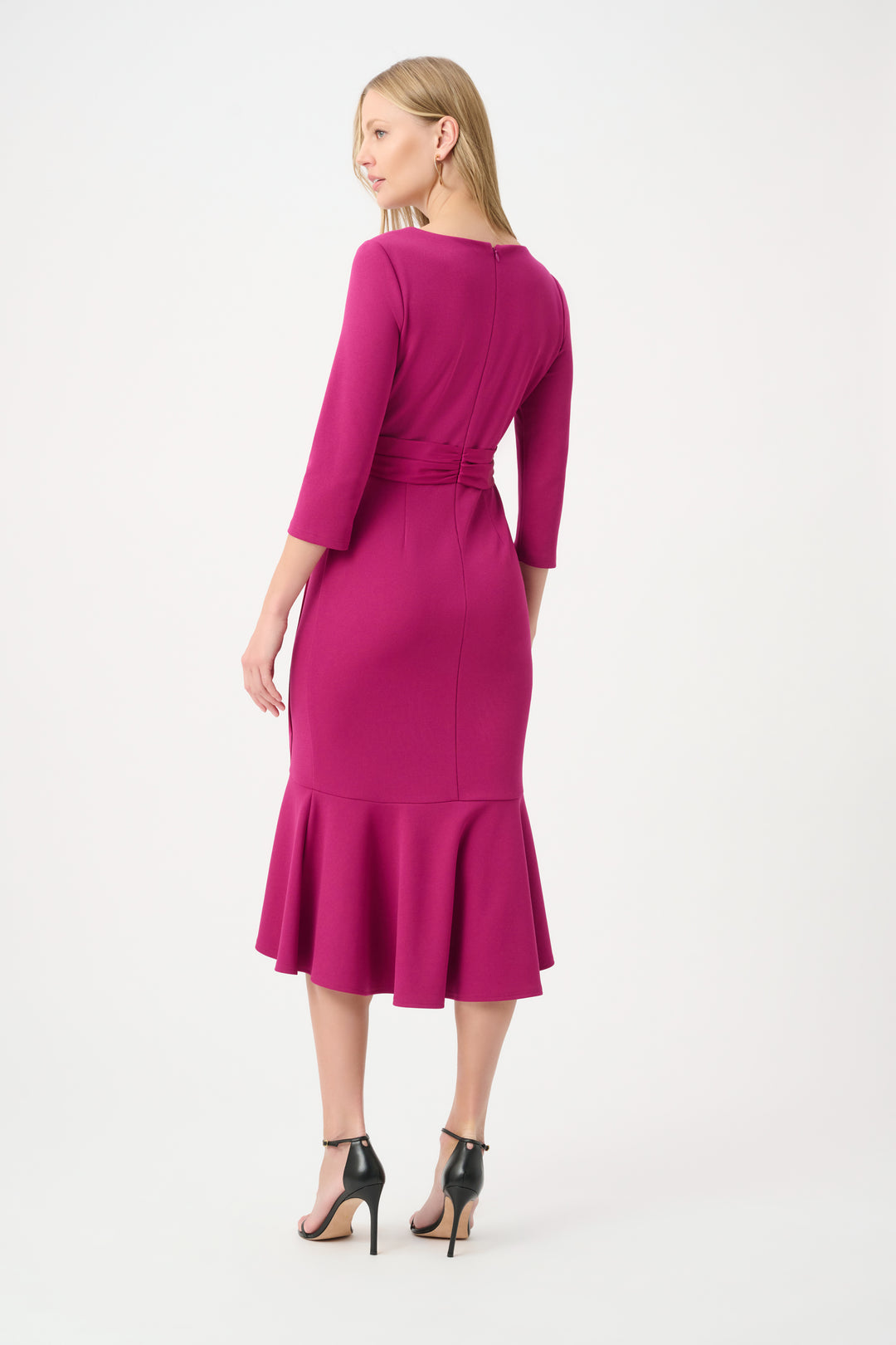 Trumpet Dress With Satin Sash 264711