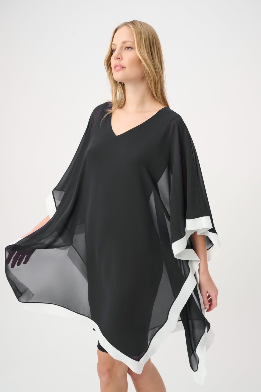 Chiffon Overlay Dress 264714