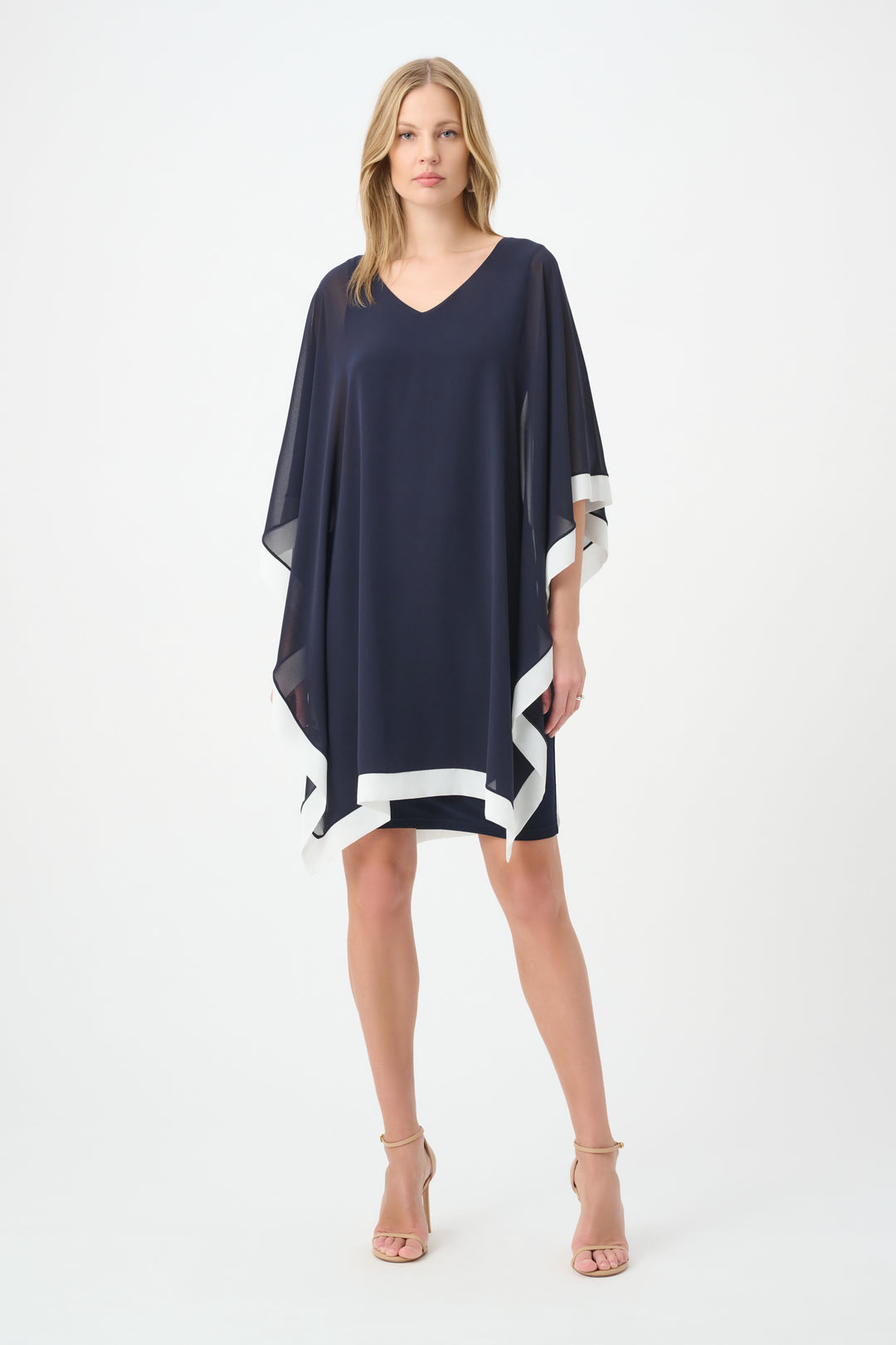 Chiffon Overlay Dress 264714