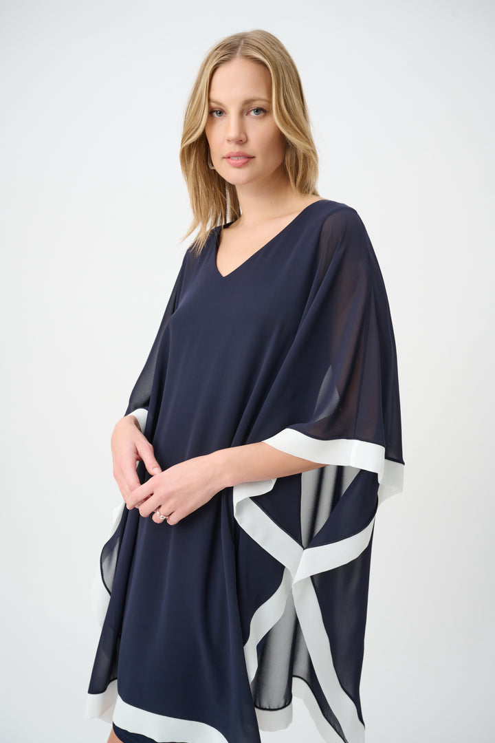 Chiffon Overlay Dress 264714