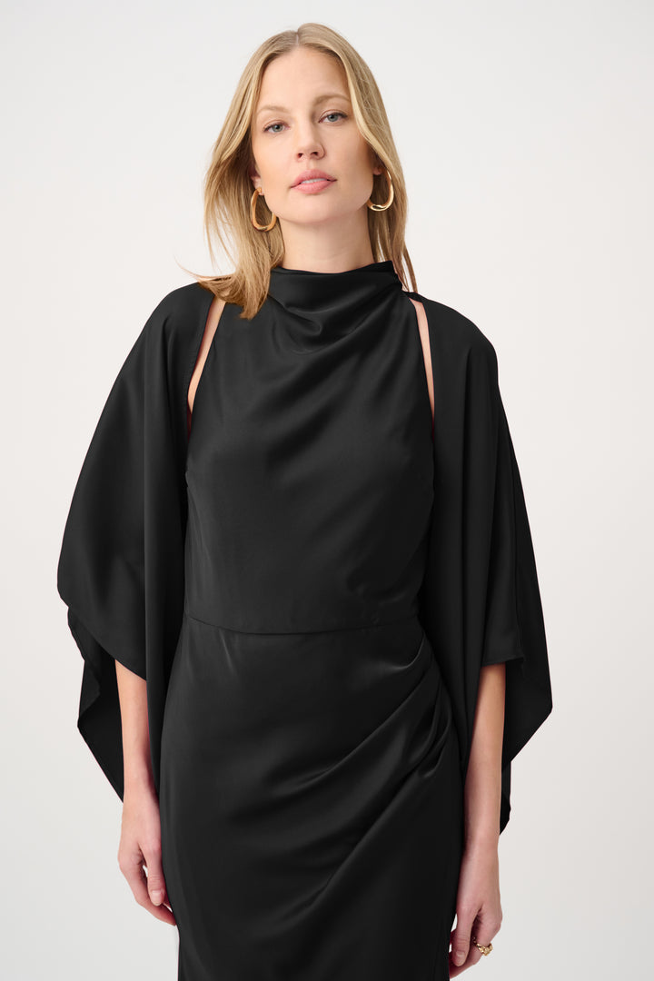 Satin Dolman Sleeve Cover-Up 264731