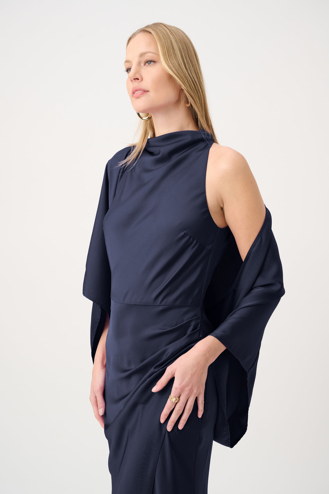 Satin Dolman Sleeve Cover-Up 264731
