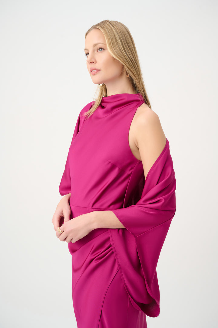 Satin Dolman Sleeve Cover-Up 264731