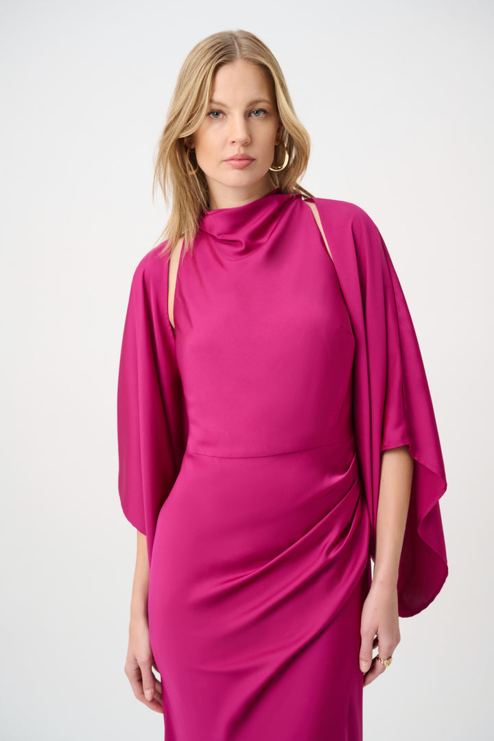 Satin Dolman Sleeve Cover-Up 264731
