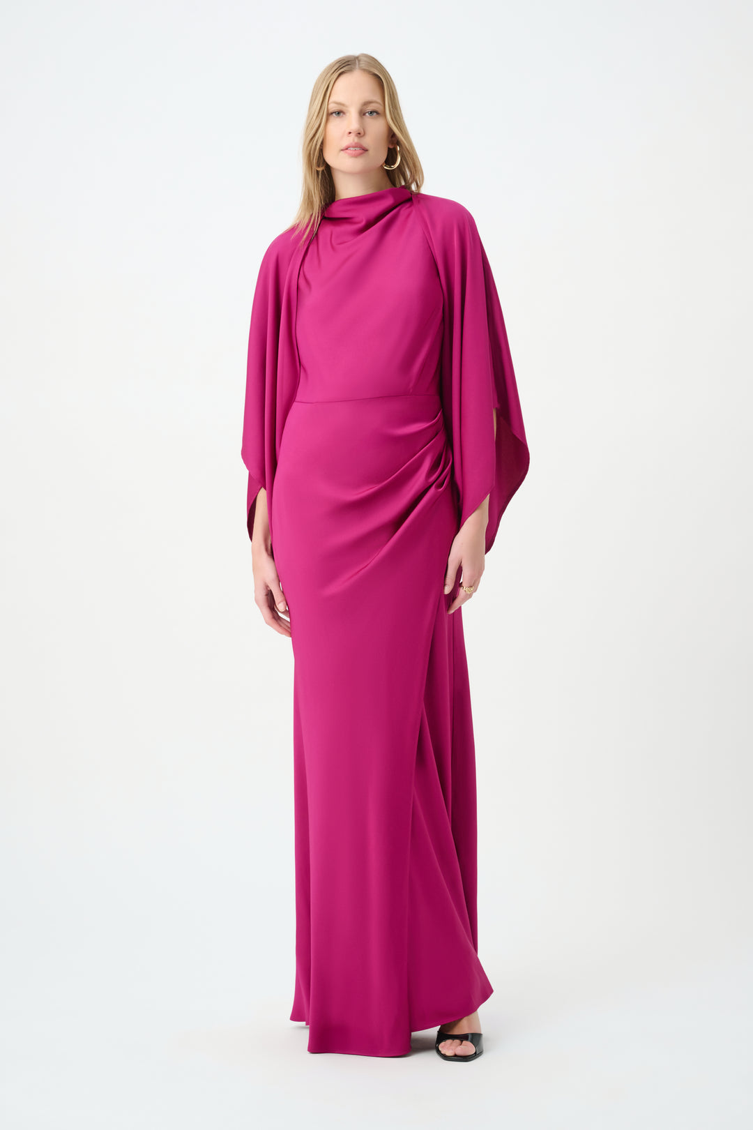 Satin Dolman Sleeve Cover-Up 264731