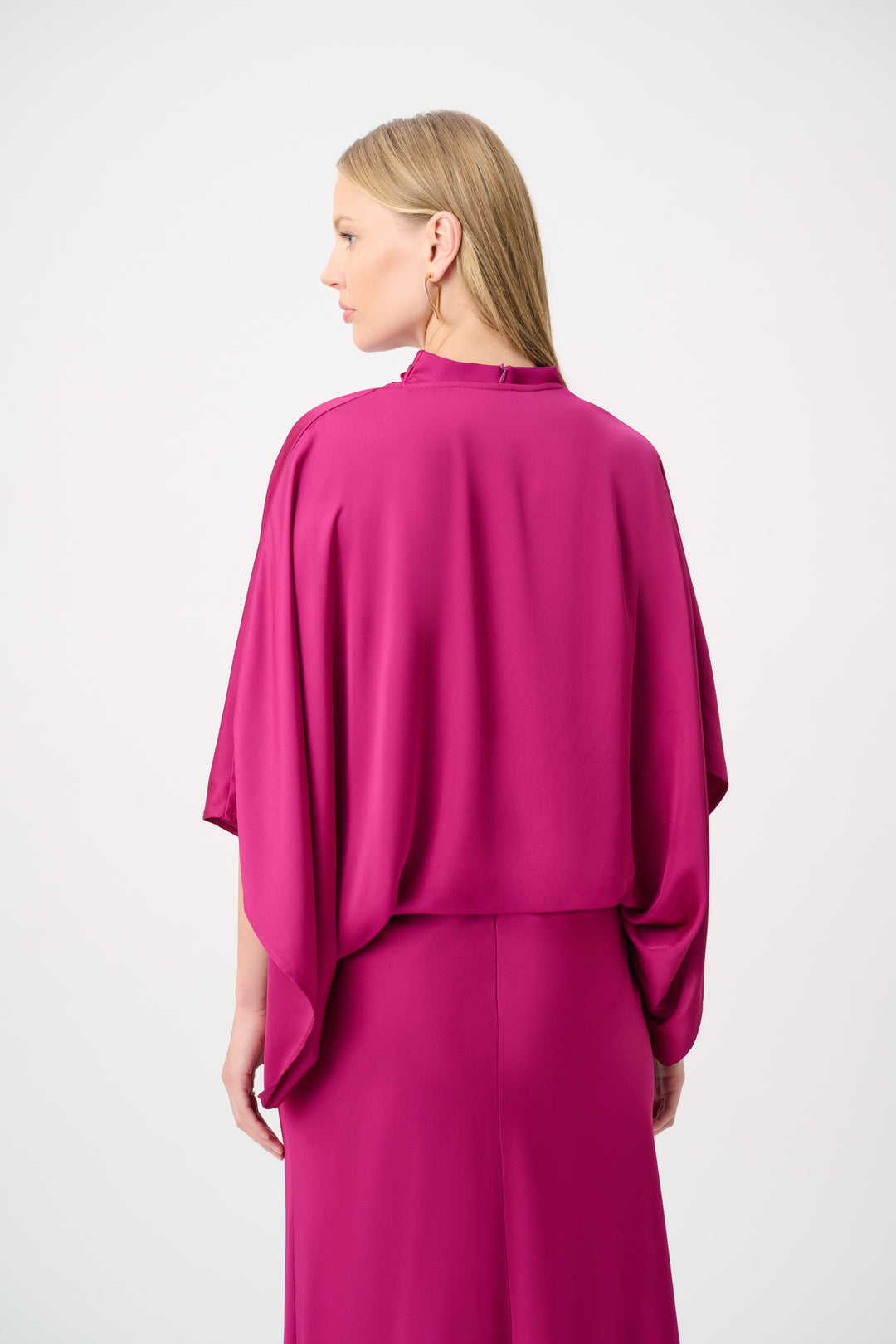 Satin Dolman Sleeve Cover-Up 264731