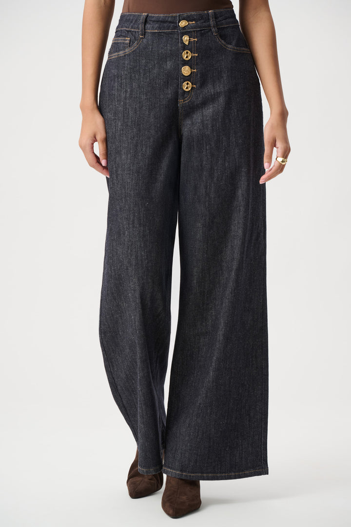 Statement High-Rise Palazzo Jeans 264901