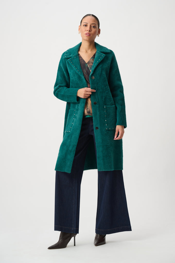 Studded Sweater Coat 264921