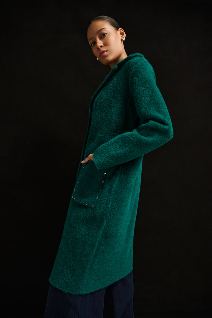 Studded Sweater Coat 264921