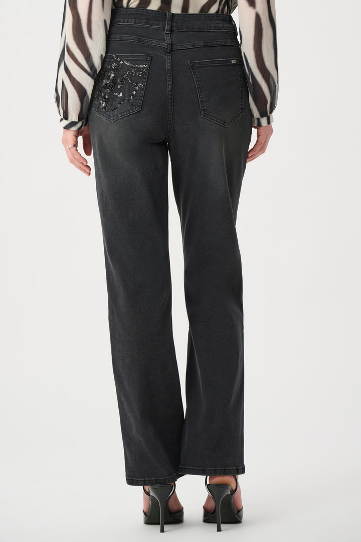 Classic Bootcut Embellished Jeans 264926