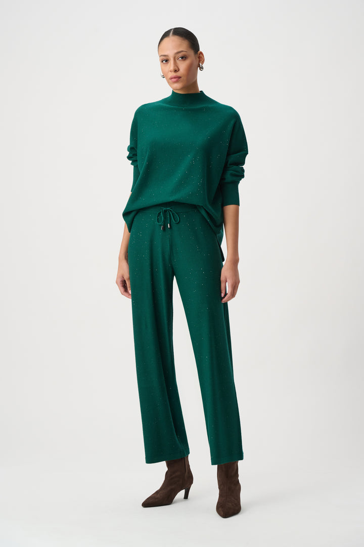 Sequin Knit Drawstring Culottes 264931
