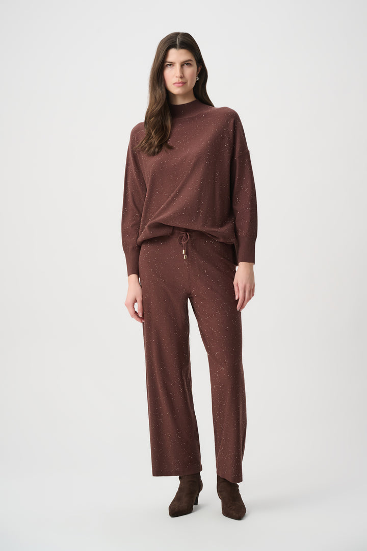 Sequin Knit Drawstring Culottes 264931
