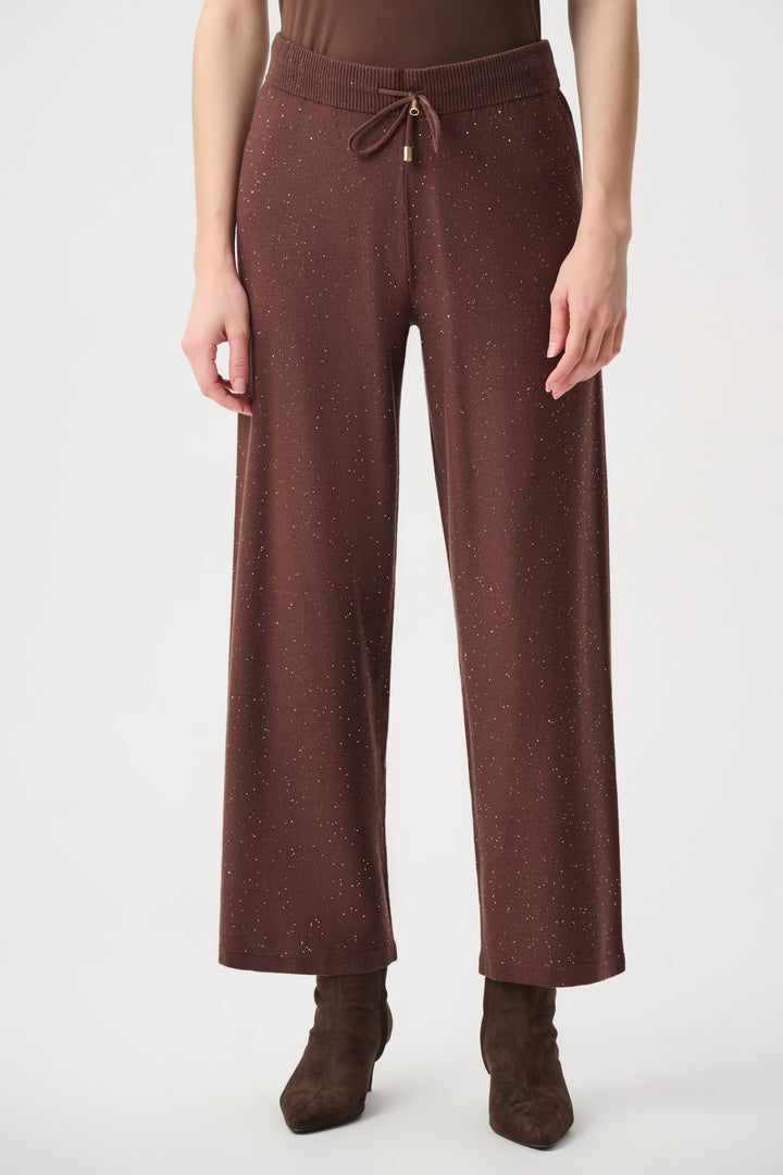 Sequin Knit Drawstring Culottes 264931