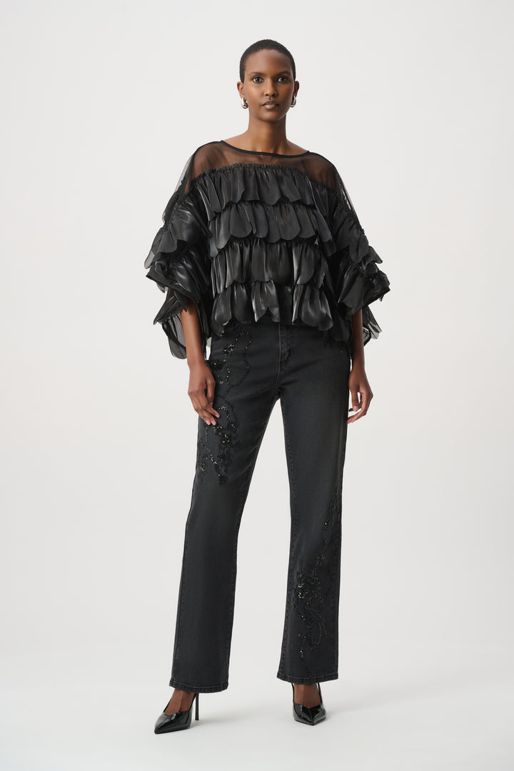 Crystal Organza Novelty Top 264941