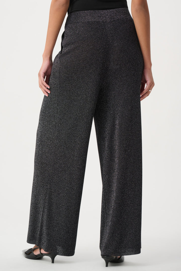 Lurex Sweater Wide-Leg Pants 264942