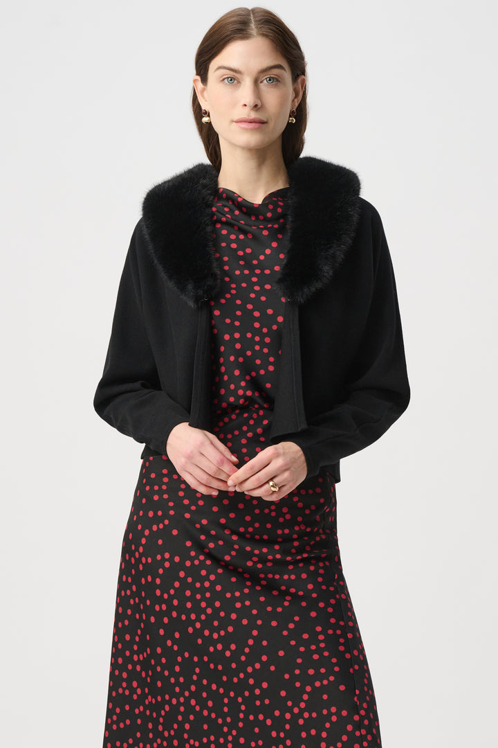 Removable Faux Fur Collar Cover‑Up 264955