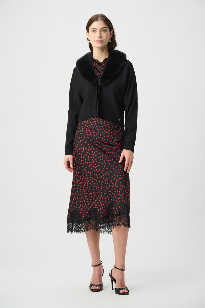 Removable Faux Fur Collar Cover‑Up 264955