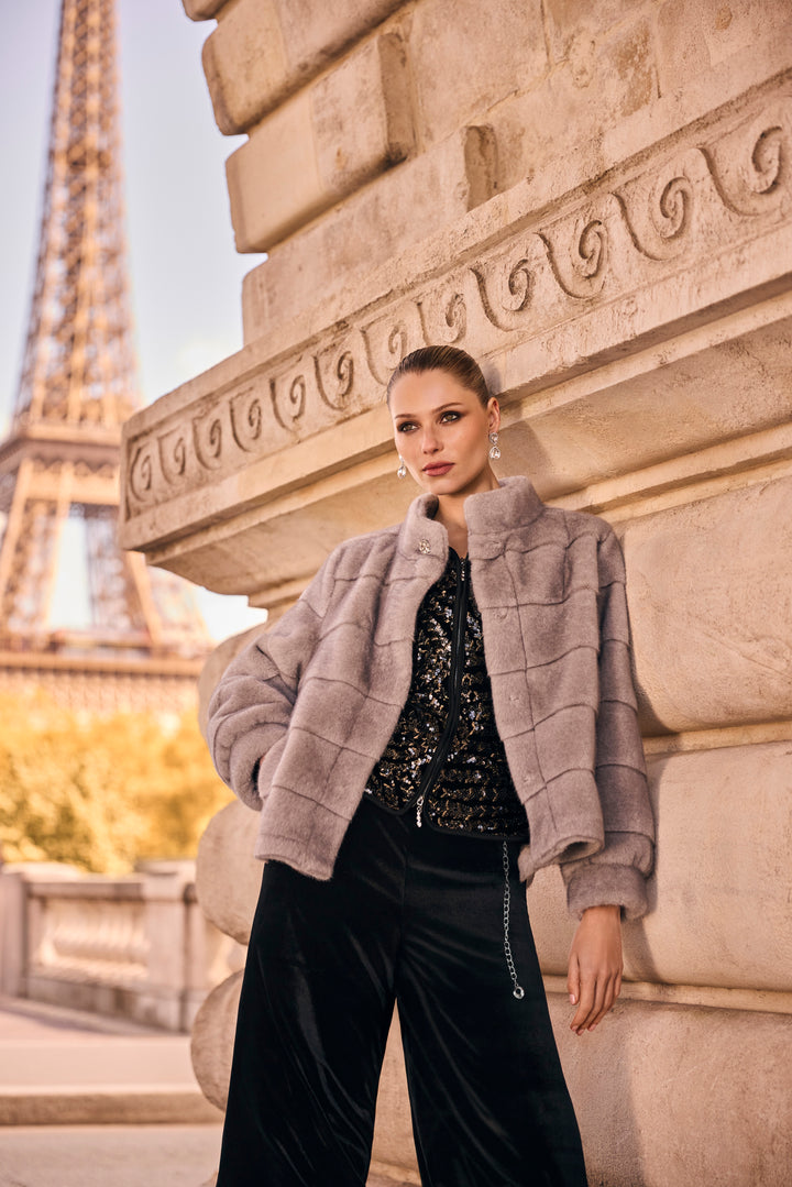 Frank Lyman Faux Fur Jacket 269713