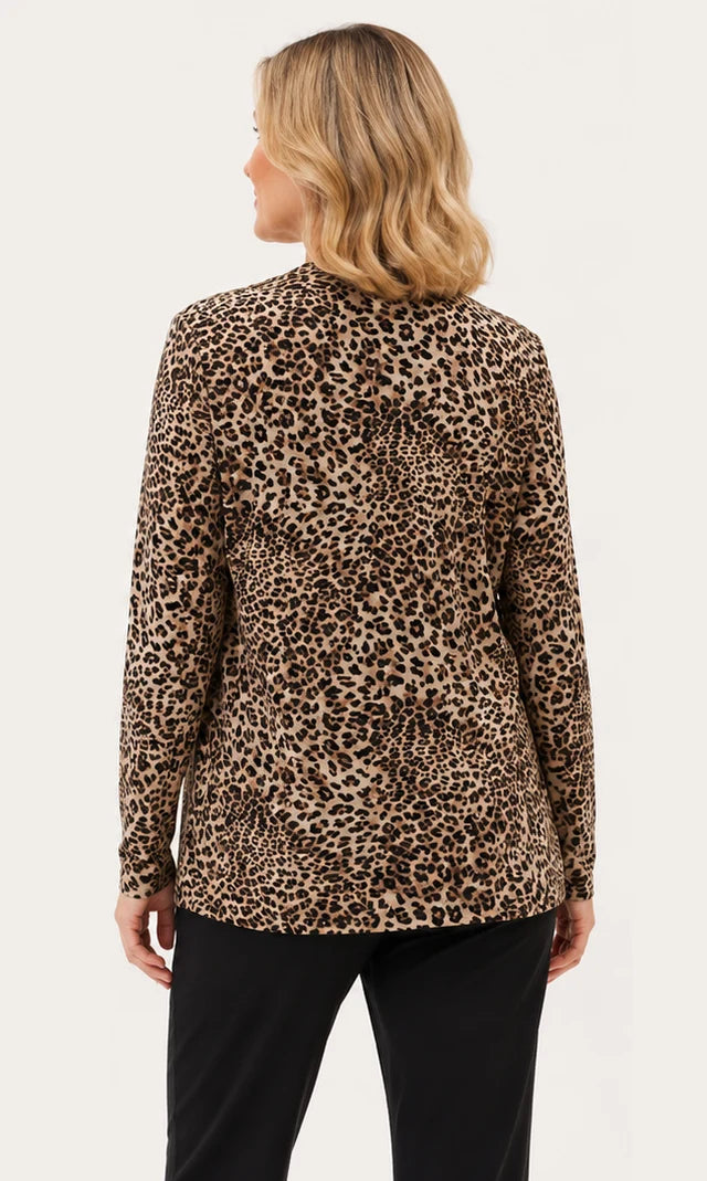 UP! Bamboo Open-Front Cardigan 30189