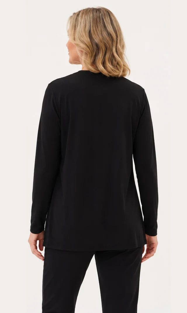 UP! Bamboo Open-Front Cardigan 30189