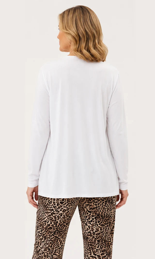 UP! Bamboo Open-Front Cardigan 30189
